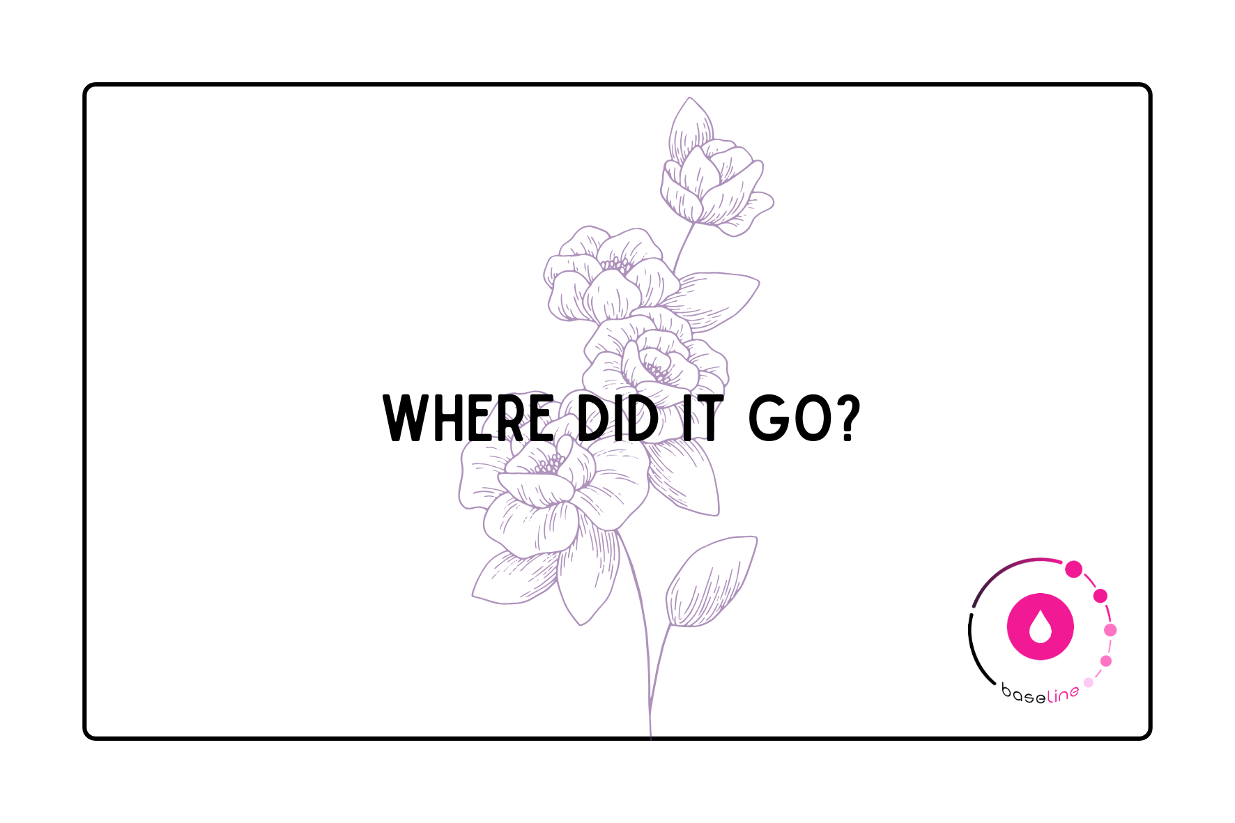 Where Did It Go?